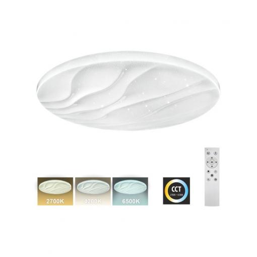 LED stropní svítidlo Trixline TR-607C LIKA, 60 W, CCT, s ovladačem