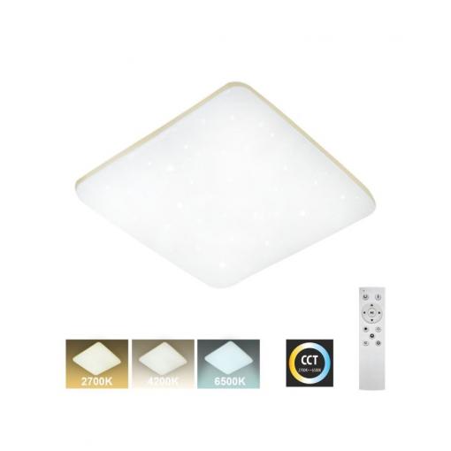 LED stropní svítidlo Trixline TR-614S MANA, 36 W, CCT, s ovladačem