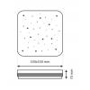 LED stropní svítidlo MANA TR-615S, 60 W, CCT, s ovladačem