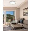 LED stropní svítidlo Trixline TR-616C DRINA, 36 W, CCT, zlatá
