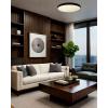 LED stropní svítidlo EBRO TR-617C, 36 W, CCT, s dálkovým ovladačem