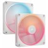 Corsair LX140-R RGB iC PC větrák s krytem bílá (š x v x h) 140 x 140 x 20 mm