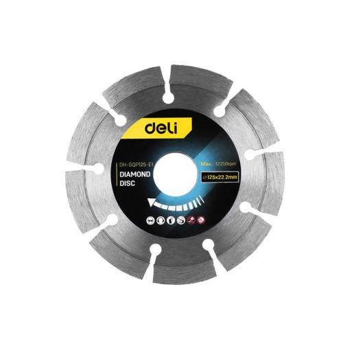Kotouč pilový diamantový DELI EDH-SQP125-E1 125x22,2mm