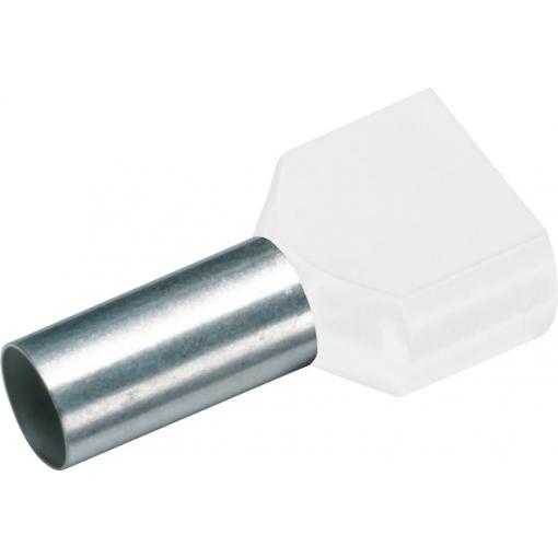 Cimco 187717 dutinka 0.5 mm² částečná izolace bílá 100 ks