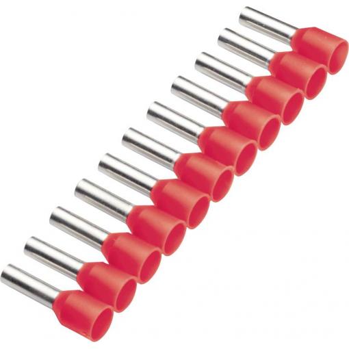Cimco 187502 dutinka 1 mm² částečná izolace červená 500 ks