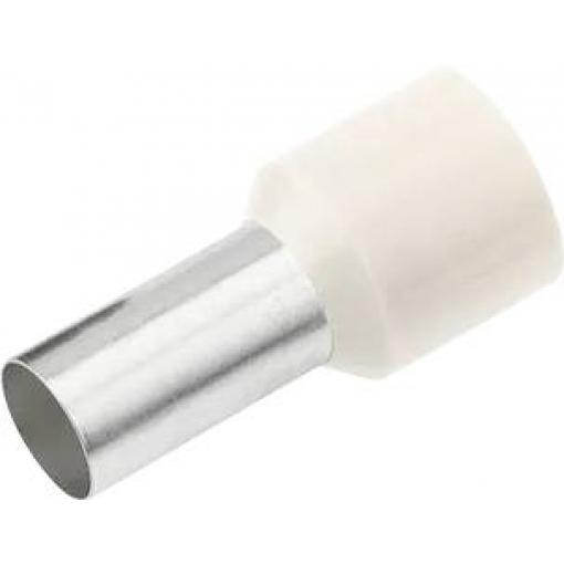 Cimco 187106 dutinka 0.5 mm² částečná izolace bílá 100 ks