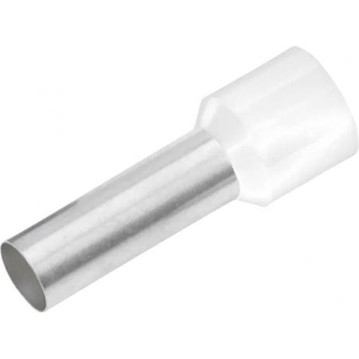 Cimco 187002 dutinka 0.5 mm² částečná izolace bílá 100 ks