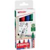 Edding EDDING - 360 Whiteboard-Marker farbsortiert 1.5 - 3.0 mm 4 St. 4-360-4-2 sada popisovačů na bílé tabule černá, modrá, červená, zelená 1 ks