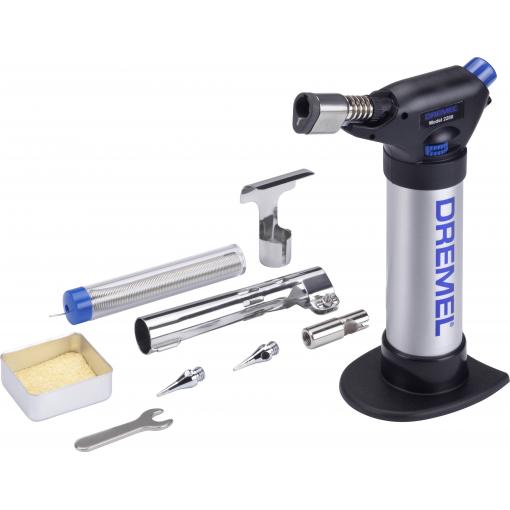Dremel 2200-5 Versaflame sada plynové páječky horká tryska, pájecí hrot 550 - 1200 °C vč. piezozapalovač