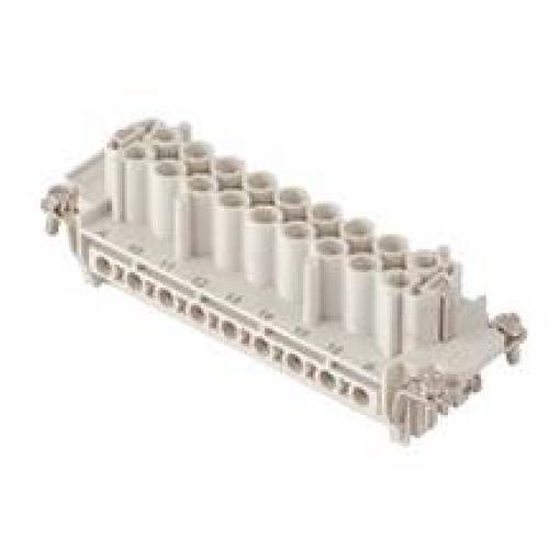 MOLEX 936010400 Heavy Duty connector 936010400 stříbrná Molex Množství: 1 ks
