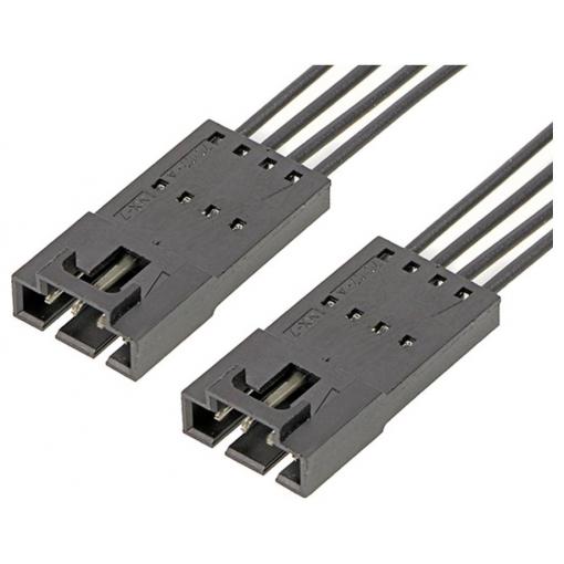 Molex zástrčkový konektor na kabel 216272-1044, 1 ks Bulk
