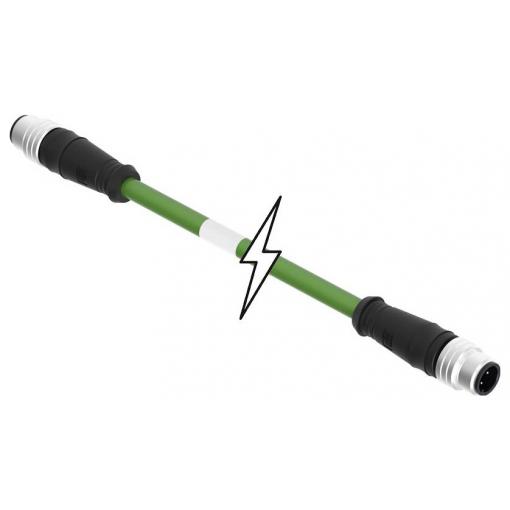 Molex upravený zástrčkový konektor pro senzory - aktory, 1201080236, 1 ks