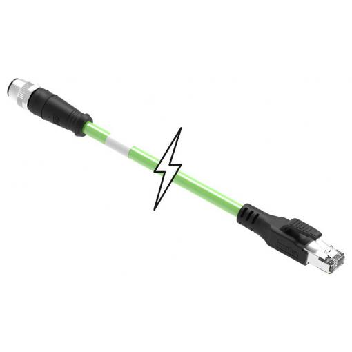 Molex upravený zástrčkový konektor pro senzory - aktory, 1201080522, 1 ks