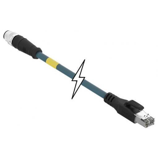 Molex upravený zástrčkový konektor pro senzory - aktory, 1201088451, 1 ks