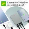 GP B+ powerbanka Li-Pol, 5000 mAh, USB-A, USB-C®, šedá, Indikátor stavu