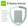 GP B+ powerbanka Li-Pol, 5000 mAh, USB-A, USB-C®, šedá, Indikátor stavu