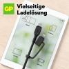 GP USB kabel USB-C®, Apple Lightning konektor 1.50 m černá GPCBCXBPBKUSB964
