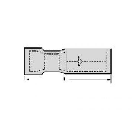 Molex 19039-0009 kulatá dutinka 1 ks Bag