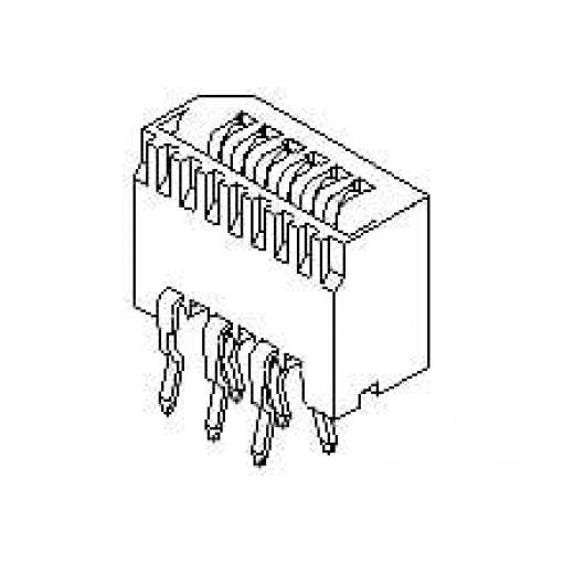 Molex Konektor FFC / FPC 52045-1745, 1 ks Tray