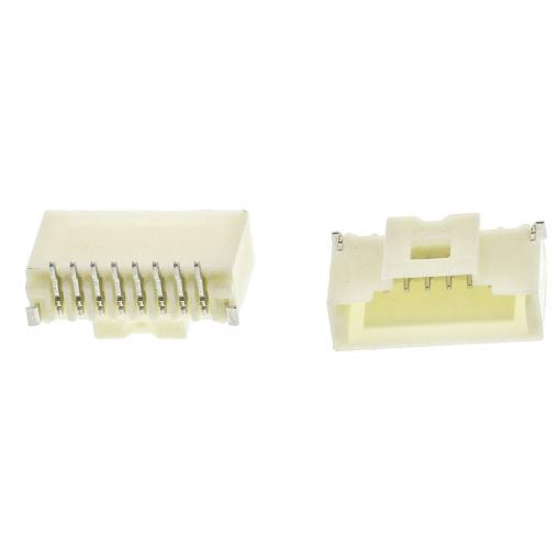 Molex vestavná pinová lišta (standardní) 8, rozteč 1 mm, 501331-0807, 1 ks Tape on Full reel