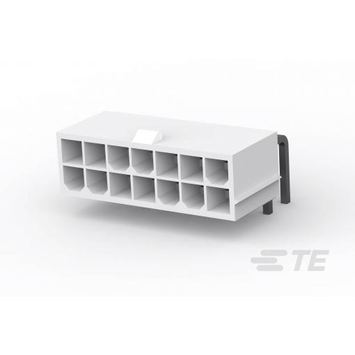 TE Connectivity vestavná pinová lišta (standardní) 1-1586041-4, 1 ks Tray