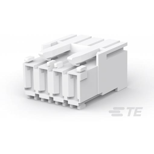 TE Connectivity zásuvkový konektor na kabel 1241171-4, 1 ks Tray