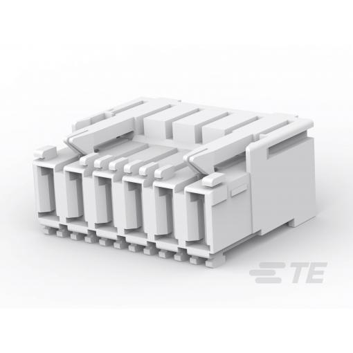 TE Connectivity zásuvkový konektor na kabel 1241170-6, 1 ks Tray