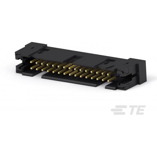 TE Connectivity vestavná pinová lišta (standardní) 2-111446-1, 1 ks Tray