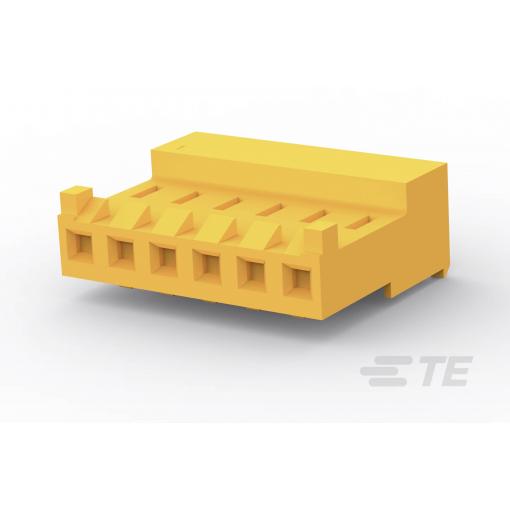 TE Connectivity zásuvkový konektor na kabel 3-644460-6, 1 ks Bag