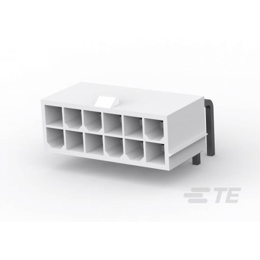 TE Connectivity vestavná pinová lišta (standardní) 1-1586041-2, 1 ks Tray