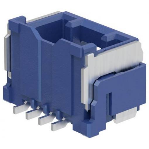 Molex vestavná zásuvková lišta (standardní) 4, rozteč 1.5 mm, 502584-0464, 1 ks Tape on Full reel
