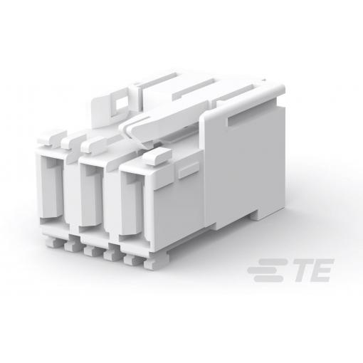 TE Connectivity zásuvkový konektor na kabel 1-1241170-3, 1 ks Tray