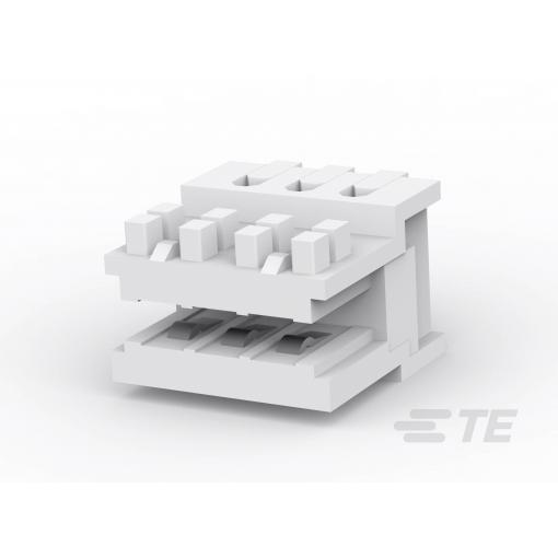 TE Connectivity vestavná zásuvková lišta (standardní) 1-966194-3, 1 ks Bulk