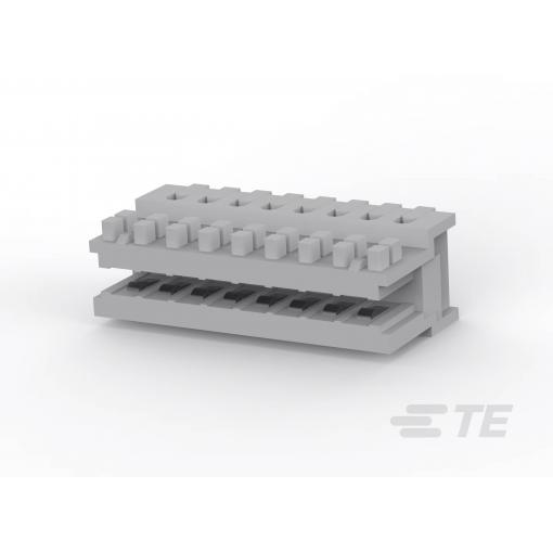 TE Connectivity vestavná zásuvková lišta (standardní) 8, 3-829868-8, 1 ks Bulk