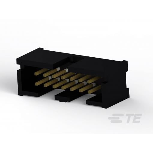 TE Connectivity vestavná pinová lišta (standardní) 14, 5103310-2, 1 ks Tray