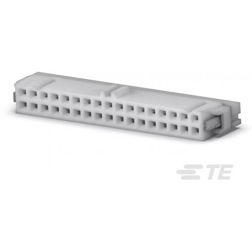 TE Connectivity vestavná zásuvková lišta (standardní) 3-1393531-4, 1 ks Bulk