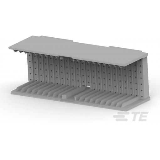 TE Connectivity vestavná zásuvková lišta (standardní) 646484-5, 1 ks Tray