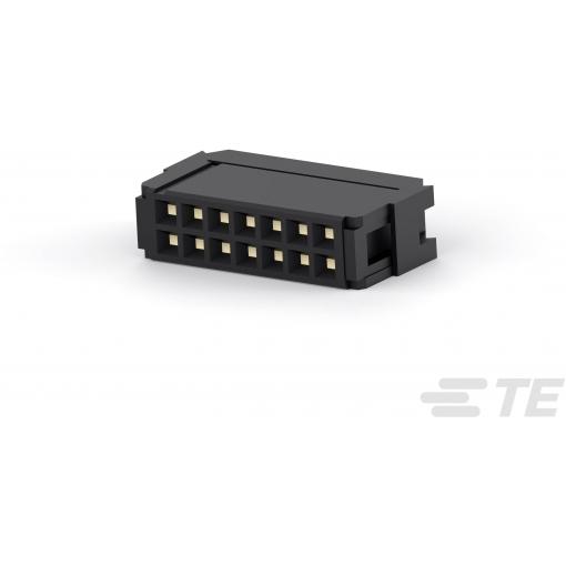 TE Connectivity vestavná zásuvková lišta (standardní) 1658620-2, 1 ks Tube
