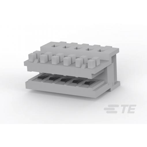 TE Connectivity vestavná zásuvková lišta (standardní) 5, 3-829868-5, 1 ks Tray