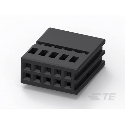TE Connectivity vestavná zásuvková lišta (standardní) 1534125-1, 1 ks Box