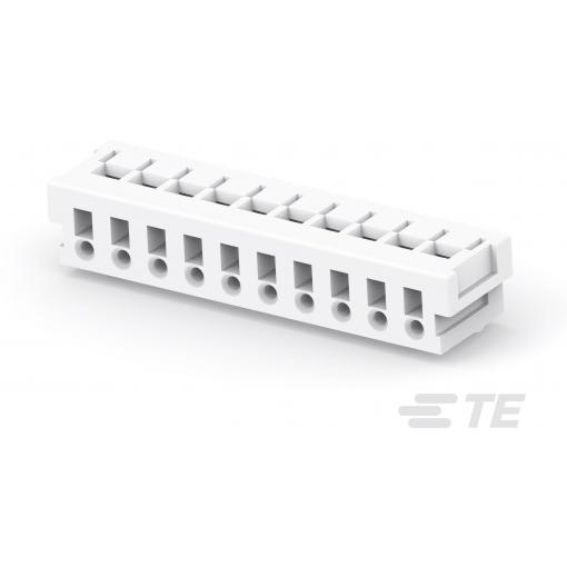 TE Connectivity vestavná zásuvková lišta (standardní) 10, 1-175778-0, 1 ks Bag