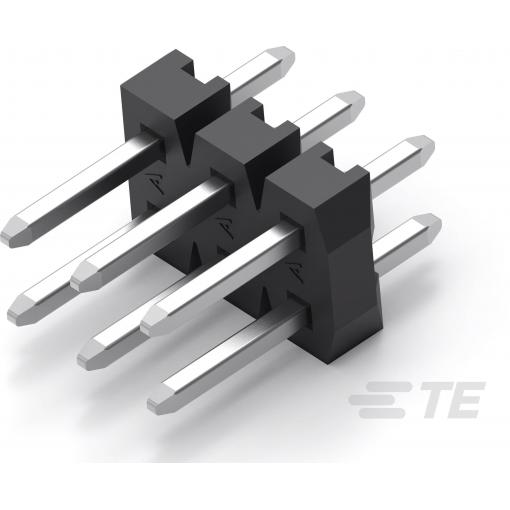 TE Connectivity vestavná pinová lišta (standardní) 2842128-3, 1 ks Tube