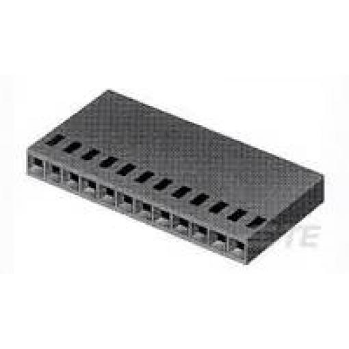 TE Connectivity vestavná zásuvková lišta (standardní) 1-87499-0, 1 ks Tray