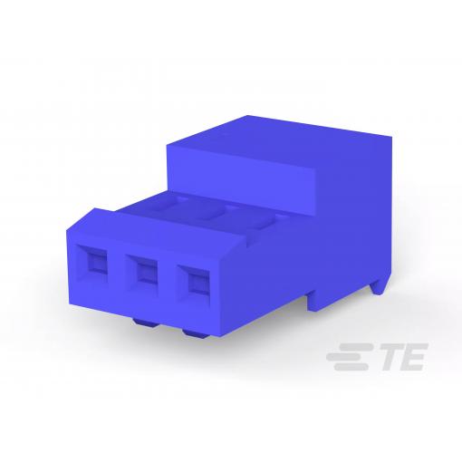 TE Connectivity vestavná zásuvková lišta (standardní) 3-641536-3, 1 ks Tube