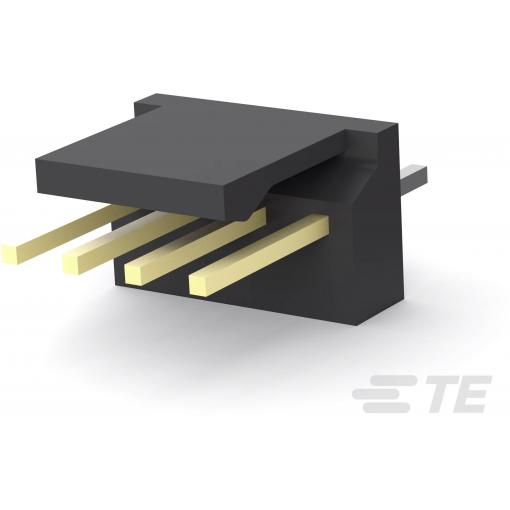 TE Connectivity vestavná pinová lišta (standardní) 4, 3-647116-4, 1 ks Package