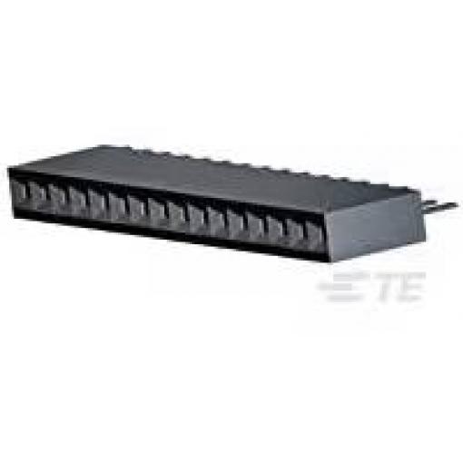 TE Connectivity zásuvková lišta 1-534237-4, 1 ks Tube