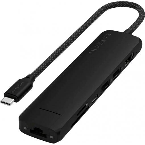 Satechi USB-C® dokovací stanice ST-P7SK