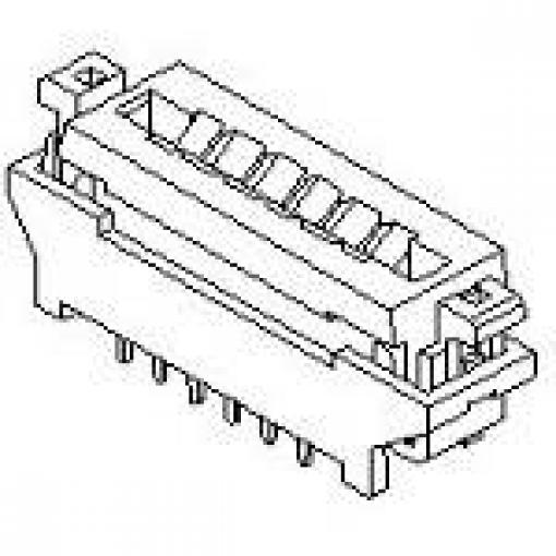 Molex Konektor FFC / FPC 90500-3007, 1 ks Tube