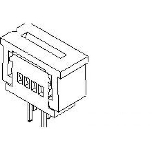 Molex Konektor FFC / FPC 39-53-2315, 1 ks Bulk