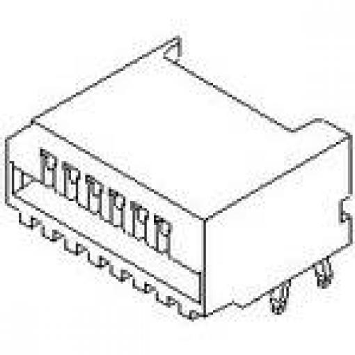 Molex Konektor FFC / FPC 52044-2345, 1 ks Tray